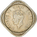 Moneta, INDIE BRYTYJSKIE, George VI, 2 Annas, 1941, AU(50-53), Miedź-Nikiel