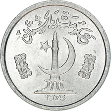 Coin, Pakistan, Paisa, 1975, MS(63), Aluminum, KM:33