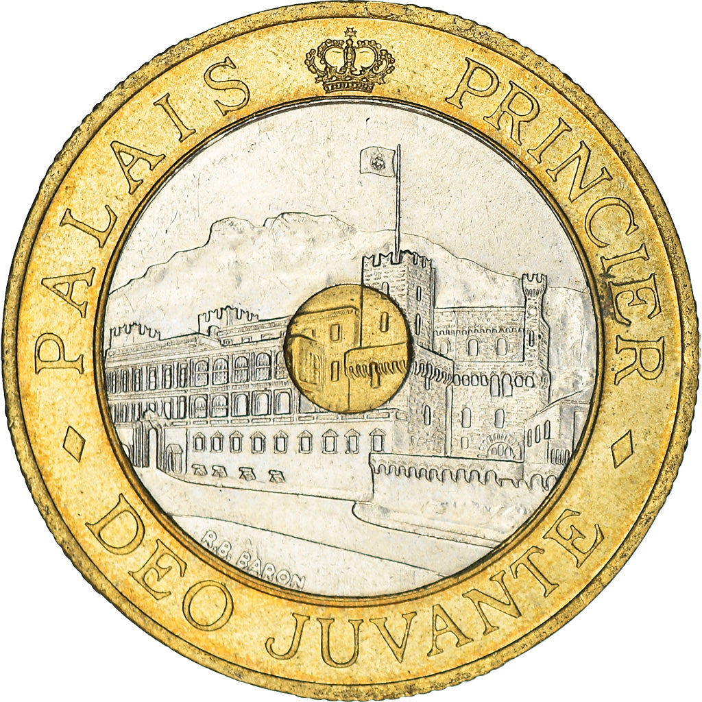Moneta, Monaco, Rainier III, 20 Francs, 1992, SPL-, Tri-metallico, KM:165