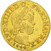 FRANCE, Louis d'or à la mèche courte, Louis D'or, 1644, Lyon, KM #149.2, AU(50-5