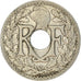 Moneda, Francia, Lindauer, 25 Centimes, 1914, MBC, Níquel, KM:867, Gadoury:379