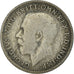 Moneda, Gran Bretaña, George V, 3 Pence, 1921, BC+, Plata, KM:813a