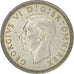 Coin, Great Britain, George VI, 6 Pence, 1944, MS(60-62), Silver, KM:852