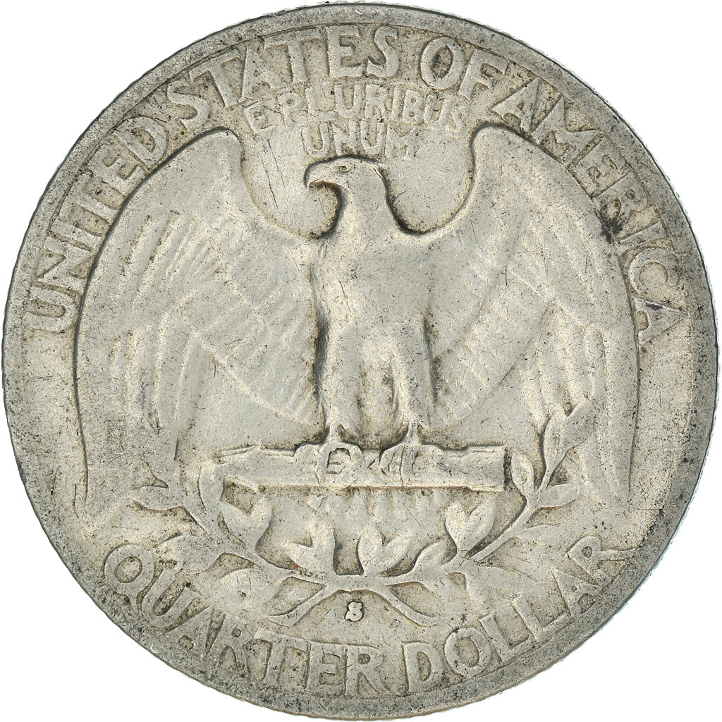 Münze, Vereinigte Staaten, Washington Quarter, Quarter, 1941, U.S. Mint