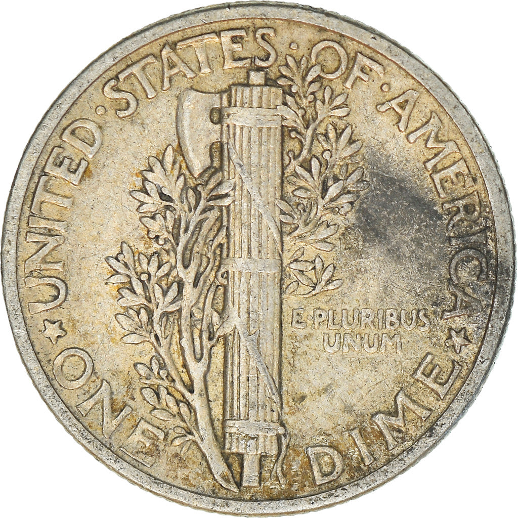 Münze, Vereinigte Staaten, Mercury Dime, Dime, 1942, U.S. Mint, San Francisco