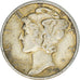 Moneta, Stati Uniti, Mercury Dime, Dime, 1942, U.S. Mint, Philadelphia, MB+
