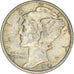 Coin, United States, Mercury Dime, Dime, 1943, U.S. Mint, Philadelphia