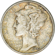 Münze, Vereinigte Staaten, Mercury Dime, Dime, 1944, U.S. Mint, Philadelphia