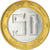 Moneta, Algeria, 50 Dinars, 1992, Algiers, MB+, Bi-metallico, KM:126