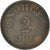 Coin, Norway, Haakon VII, 2 Öre, 1957, VF(30-35), Bronze, KM:399