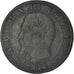 Moneda, Francia, Napoleon III, Napoléon III, 5 Centimes, 1856, Lille, BC+