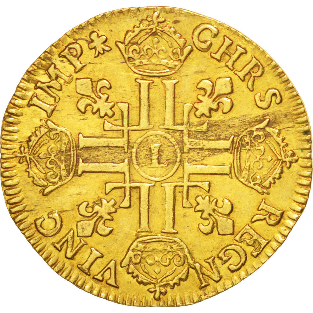 Frankreich, Louis XIV, Louis d'Or, 1682 L, Bayonne, PCGS AU58, KM:219.7