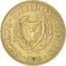 Moneta, Cypr, 20 Cents, 1985, VF(30-35), Mosiądz niklowy, KM:57.2