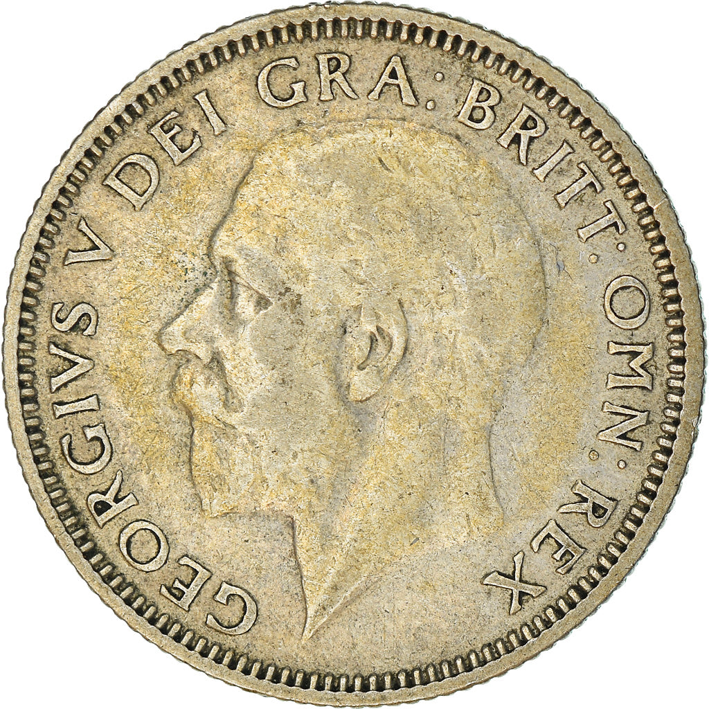 Coin, Great Britain, George V, Shilling, 1933, EF(40-45), Silver, KM:833