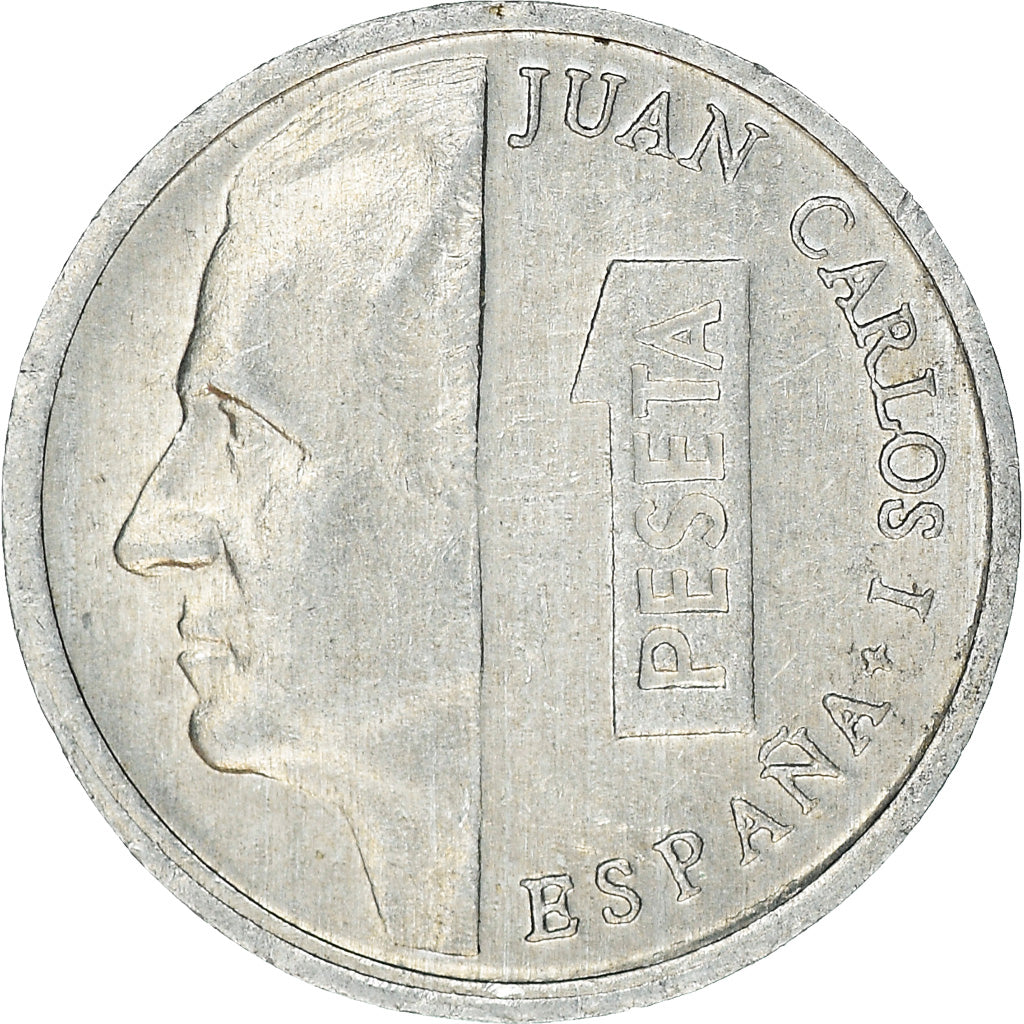 Münze, Spanien, Juan Carlos I, Peseta, 1996, SS+, Aluminium, KM:832