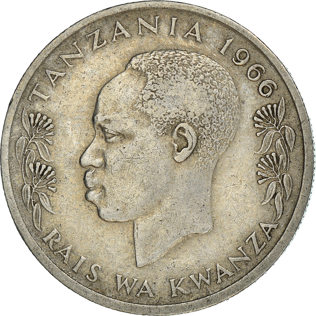 Monnaie, Tanzania, 50 Senti, 1966, TB+, Copper-nickel, KM:3