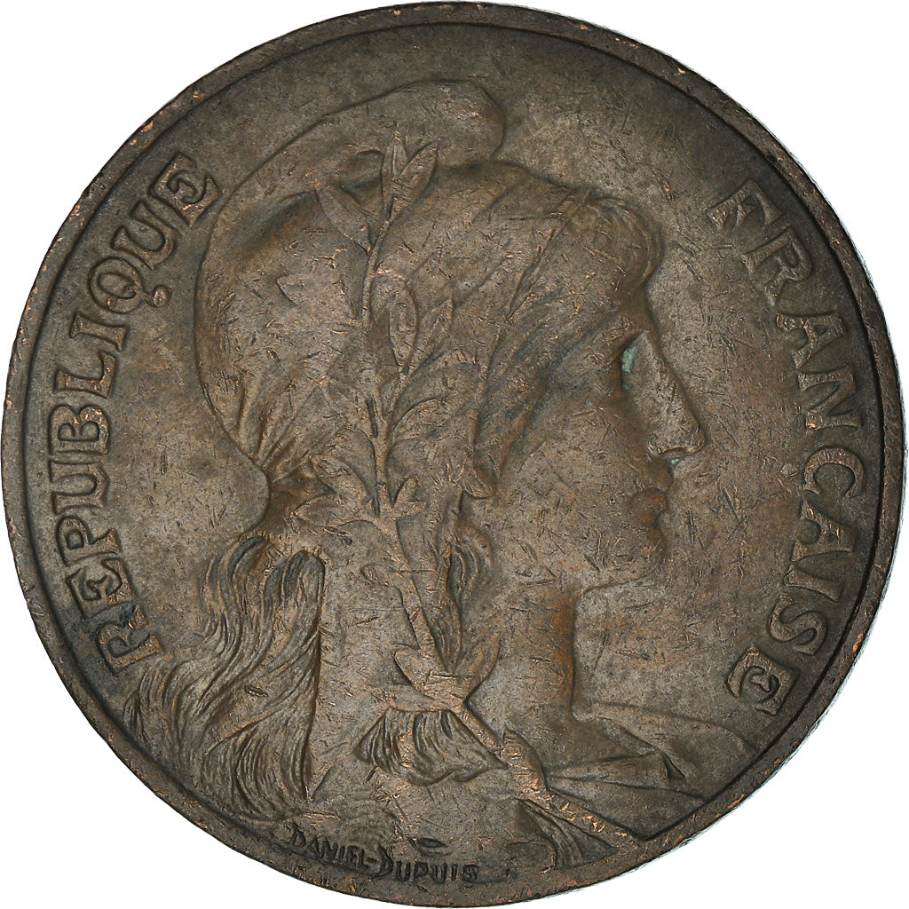 Monnaie, France, Dupuis, 10 Centimes, 1910, Paris, TB+, Bronze, Gadoury:277