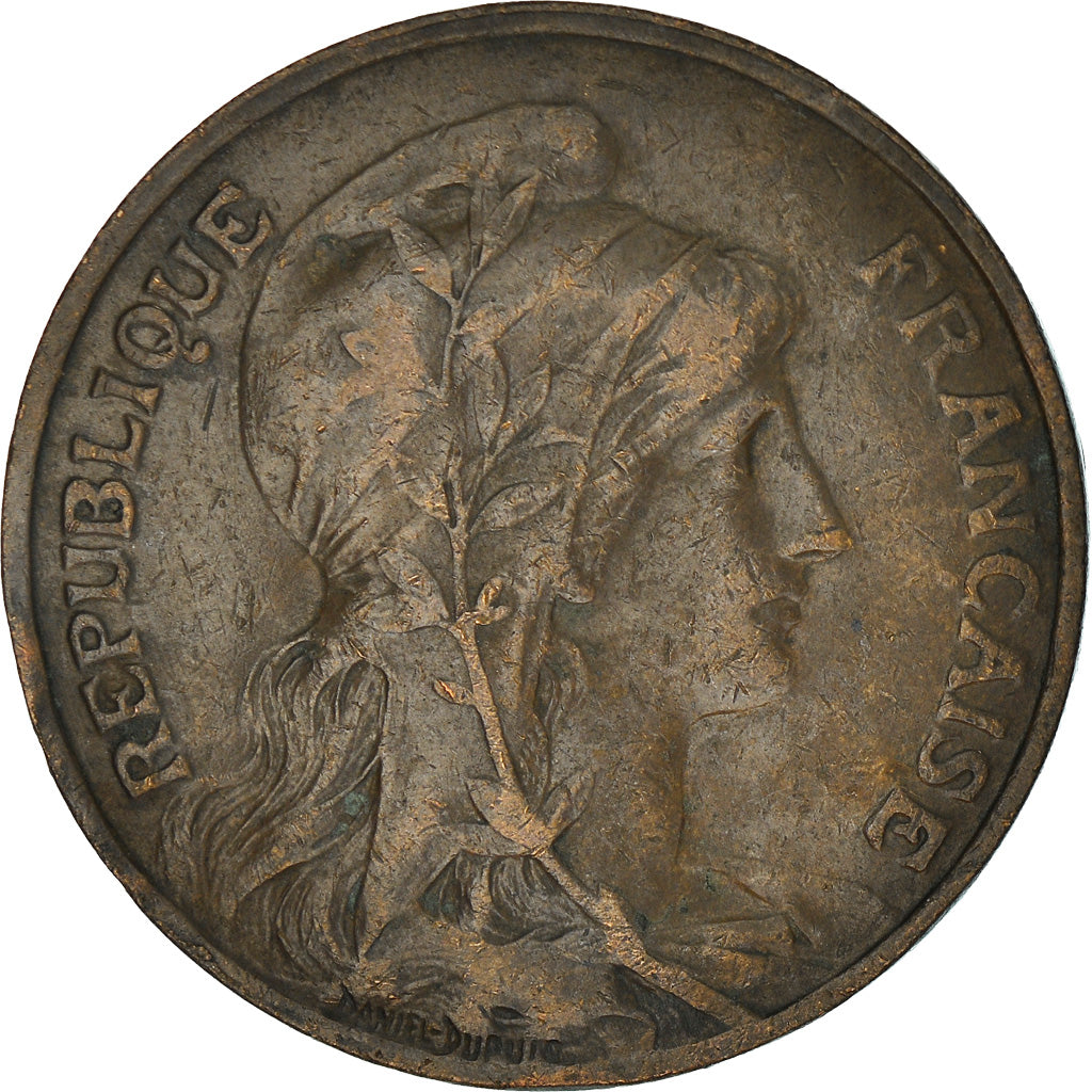 Monnaie, France, Dupuis, 10 Centimes, 1910, Paris, TB+, Bronze, Gadoury:277