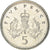 Coin, Great Britain, Elizabeth II, 5 Pence, 2005, AU(50-53), Copper-nickel