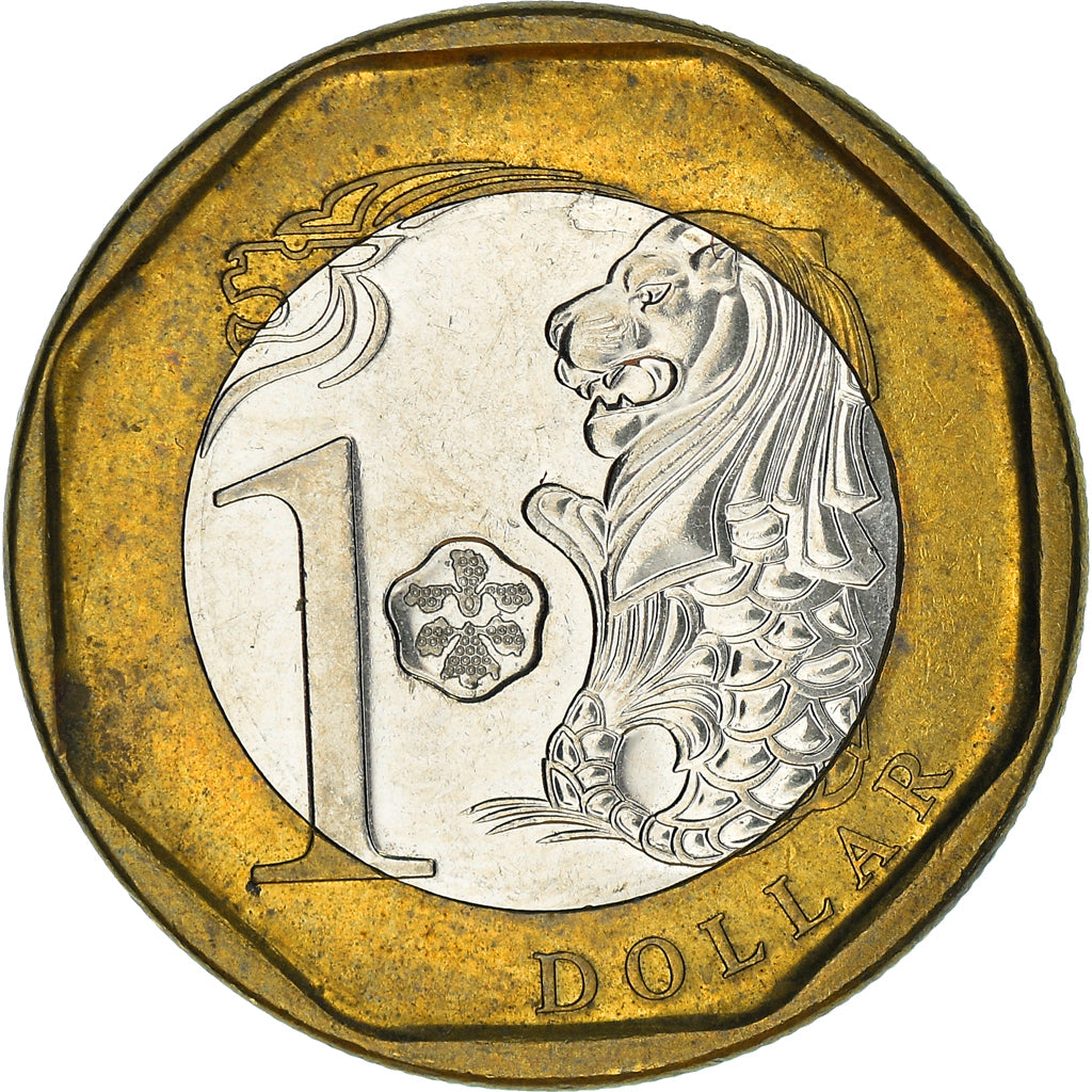 Coin, Singapore, Dollar, 2013, EF(40-45), Bi-Metallic, KM:314