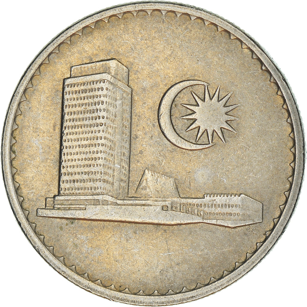 Coin, Malaysia, 20 Sen, 1978, Franklin Mint, VF(30-35), Copper-nickel, KM:4