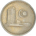 Coin, Malaysia, 20 Sen, 1978, Franklin Mint, VF(30-35), Copper-nickel, KM:4
