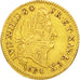 Moneda, Francia, Louis XIV, 1/2 Louis d'or aux 4 L, 1/2 Louis d'or, 1694, Paris