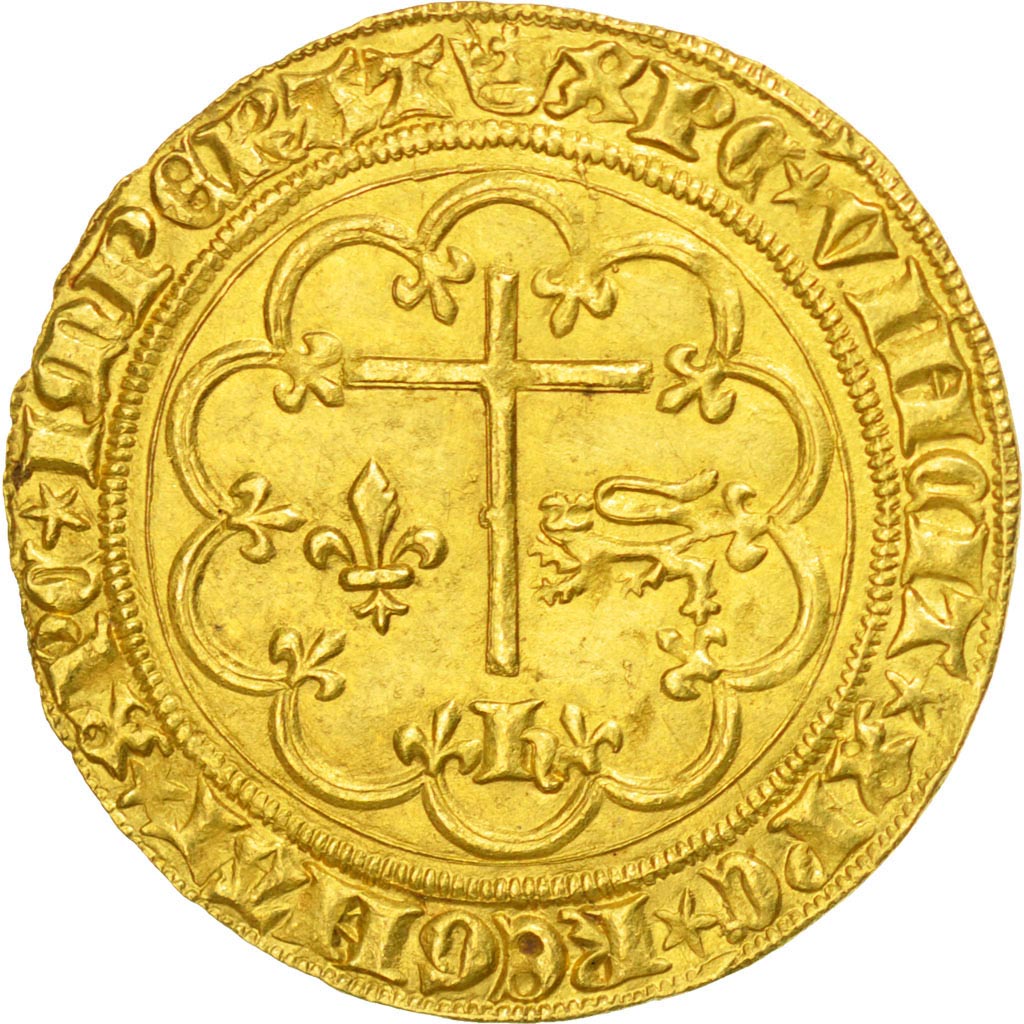 FRANCE, Salut d'or, Paris, MS(63), Gold, Duplessy #443A, 3.49