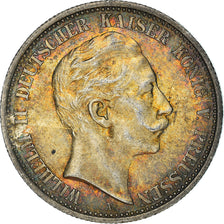 Coin, German States, PRUSSIA, Wilhelm II, 2 Mark, 1905, Berlin, MS(60-62)