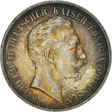 Coin, German States, PRUSSIA, Wilhelm II, 2 Mark, 1905, Berlin, MS(60-62)