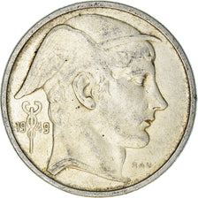 Monnaie, Belgique, 50 Francs, 50 Frank, 1949, TTB, Argent, KM:136.1