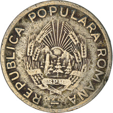 Münze, Rumänien, 25 Bani, 1952, S, Copper-nickel, KM:85.1