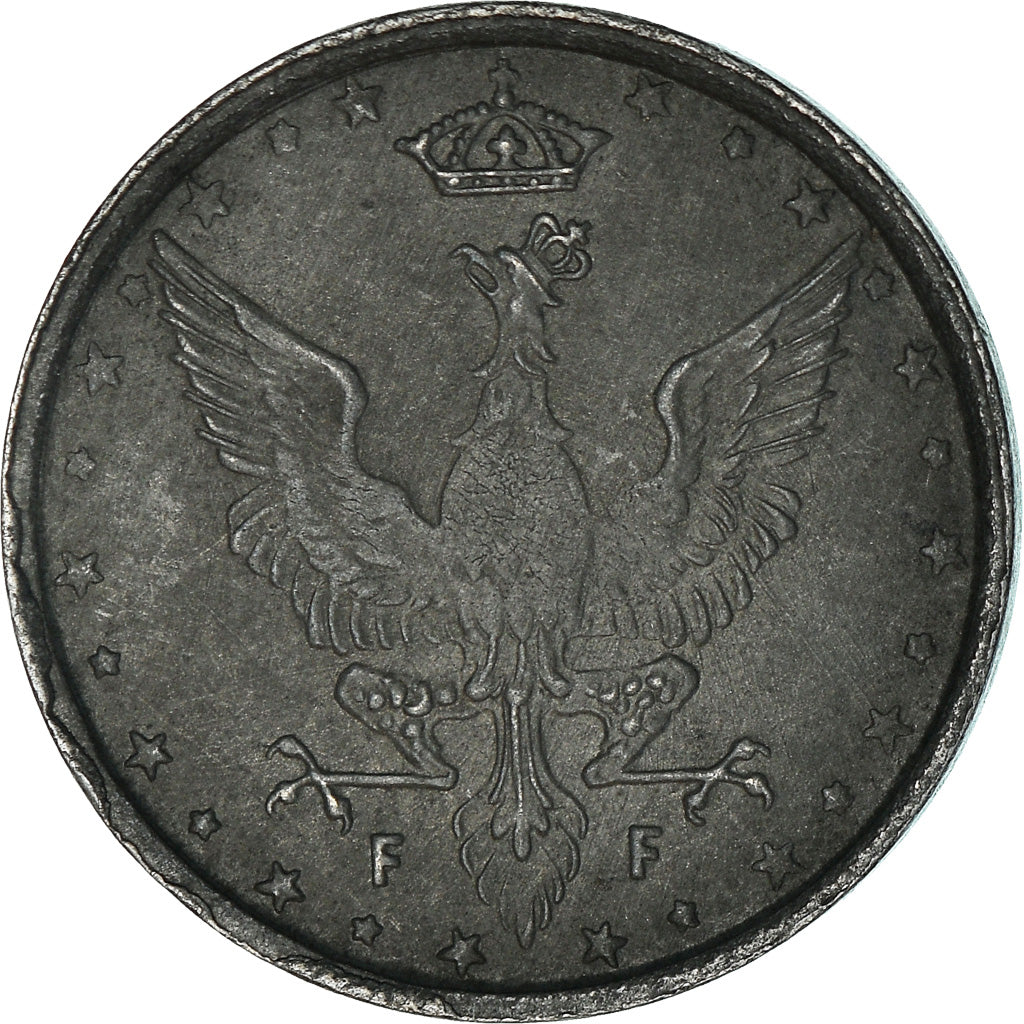 Monnaie, Pologne, 10 Fenigow, 1917, Stuttgart, Germany, TTB+, Iron, KM:6