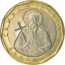 Moneta, Bulgaria, Lev, 2002, Sofia, MS(63), Bimetaliczny, KM:254