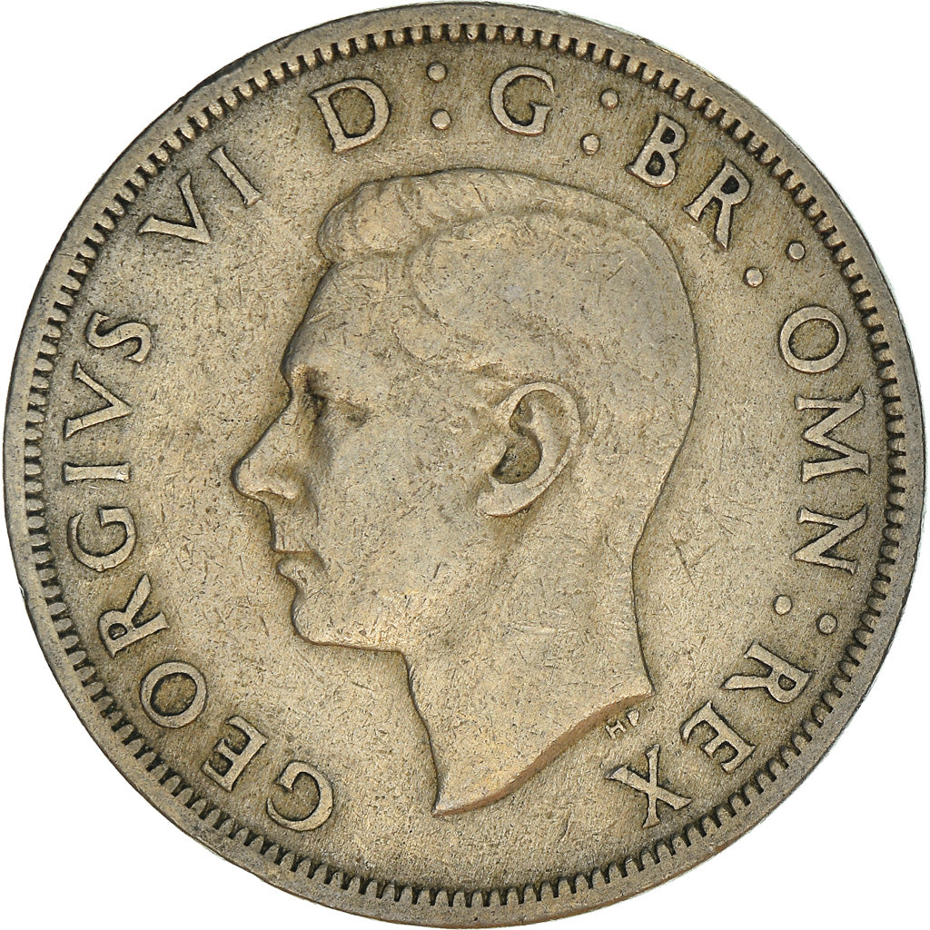 Coin, Great Britain, George VI, 1/2 Crown, 1948, EF(40-45), Copper-nickel