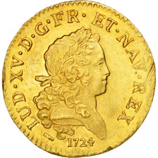 Munten, Frankrijk, Louis XV, Louis d'or Mirliton, grandes palmes, Louis d'Or