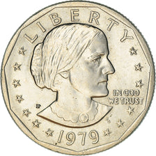 Coin, United States, Susan B. Anthony Dollar, Dollar, 1979, U.S. Mint