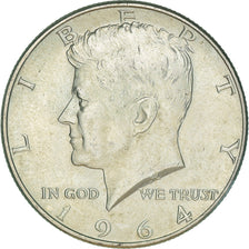 Moneta, USA, Kennedy Half Dollar, Half Dollar, 1964, U.S. Mint, Denver