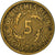 Coin, GERMANY, WEIMAR REPUBLIC, 5 Rentenpfennig, 1924, Munich, AU(50-53)