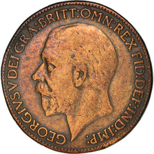Coin, Great Britain, George V, Farthing, 1936, VF(20-25), Bronze, KM:825