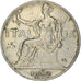 Moneda, Italia, Vittorio Emanuele III, Lira, 1922, Rome, MBC, Níquel, KM:62