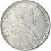 Münze, Vatikanstadt, Pius XII, 50 Lire, 1958, Roma, SS+, Stainless Steel