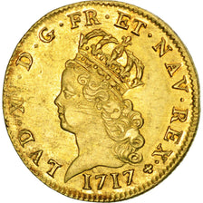 Moneta, Francia, Louis XV, Louis d'or de Noailles, 2 Louis D'or, 1717, Paris