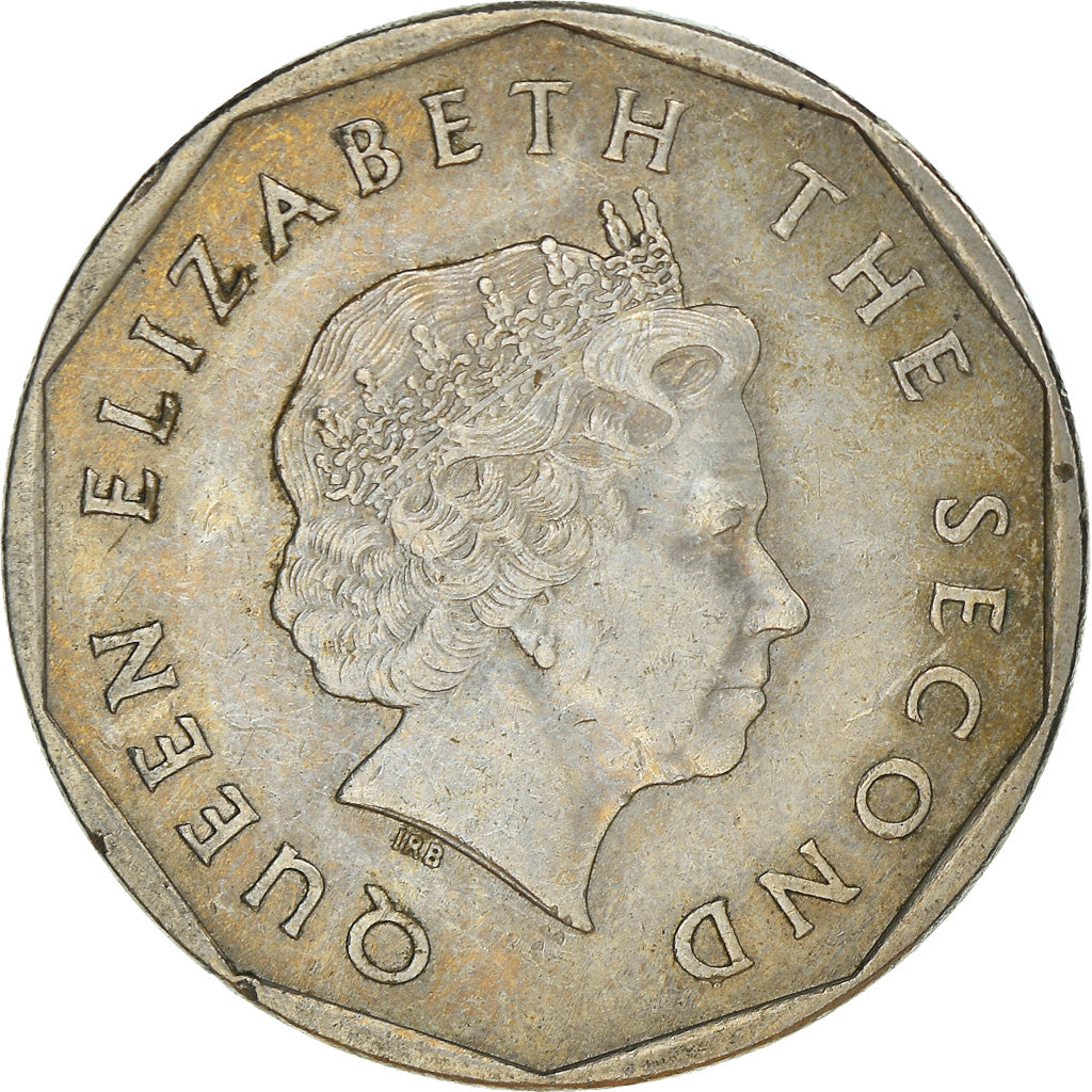 Münze, Osten Karibik Staaten, Elizabeth II, Dollar, 2002, British Royal Mint