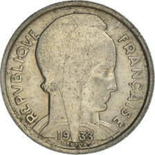 Coin, France, Bazor, 5 Francs, 1933, Paris, EF(40-45), Nickel, KM:887, Le