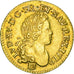 FRANCE, ½ Louis d'or à la croix du Saint-Esprit, 1/2 Louis D'or, 1719, ...