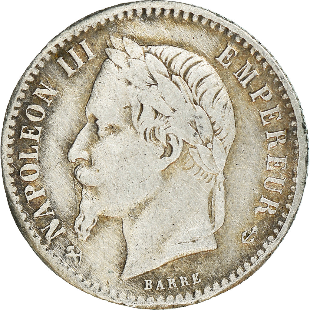 Coin, France, Napoleon III, Napoléon III, 50 Centimes, 1867, Bordeaux