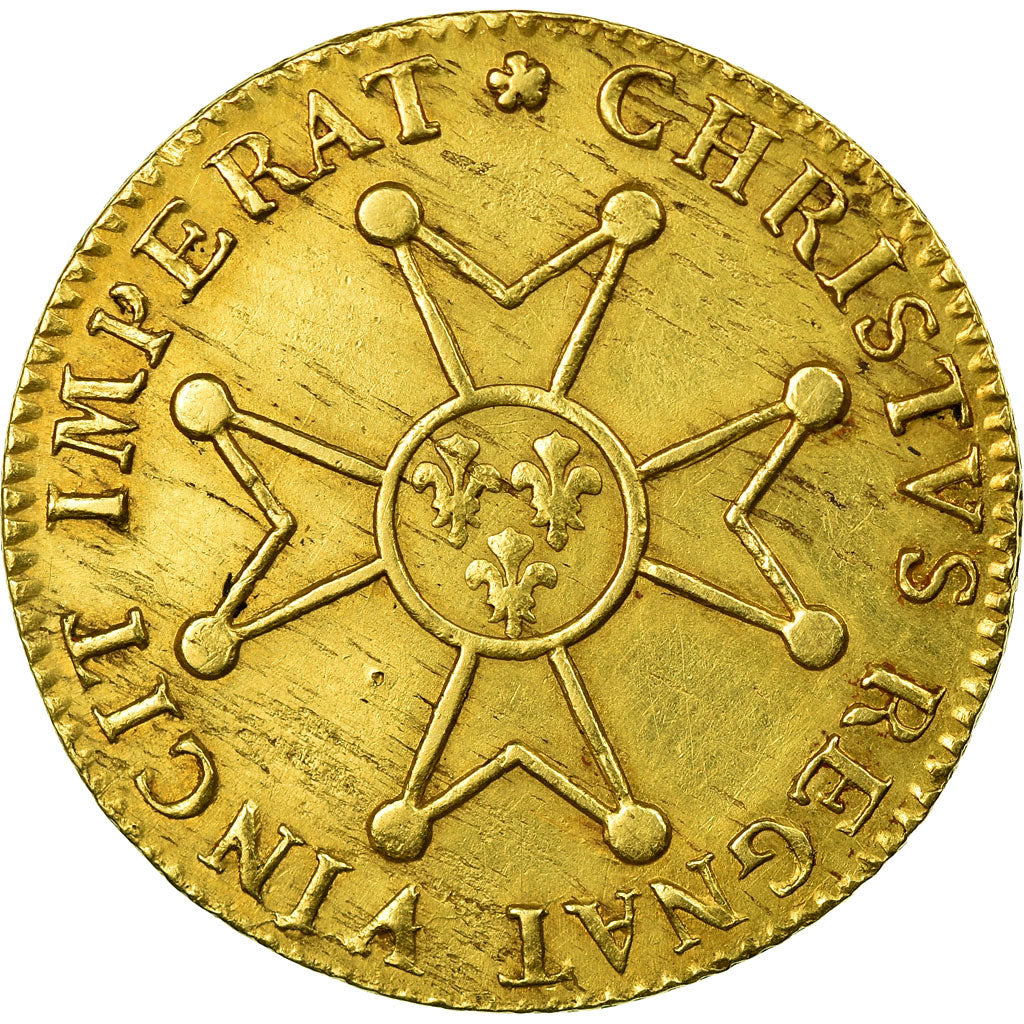 Monnaie, France, Louis XV, Louis d'or à la croix du Saint-Esprit, Louis d'Or