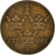 Moeda, Suécia, Gustaf V, Ore, 1938, EF(40-45), Bronze, KM:777.2