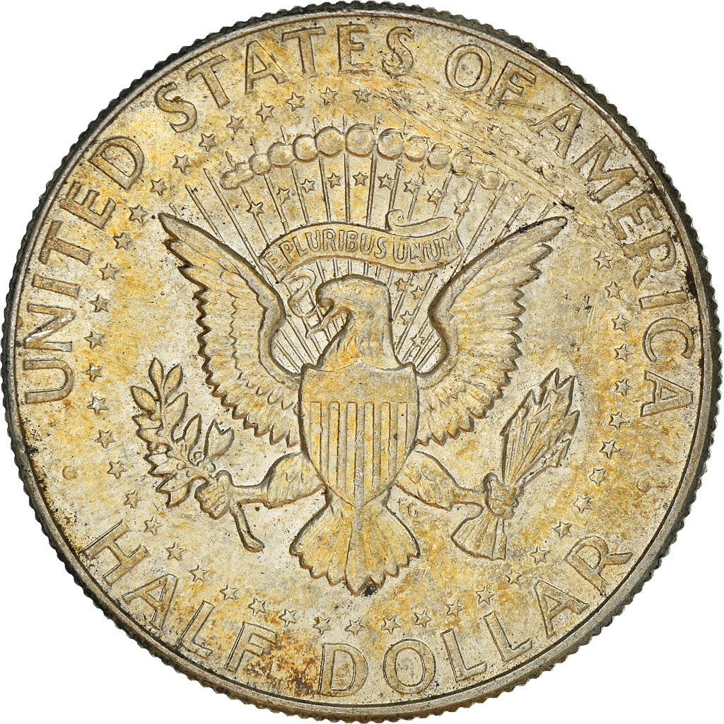 Coin, United States, Kennedy Half Dollar, Half Dollar, 1964, U.S. Mint